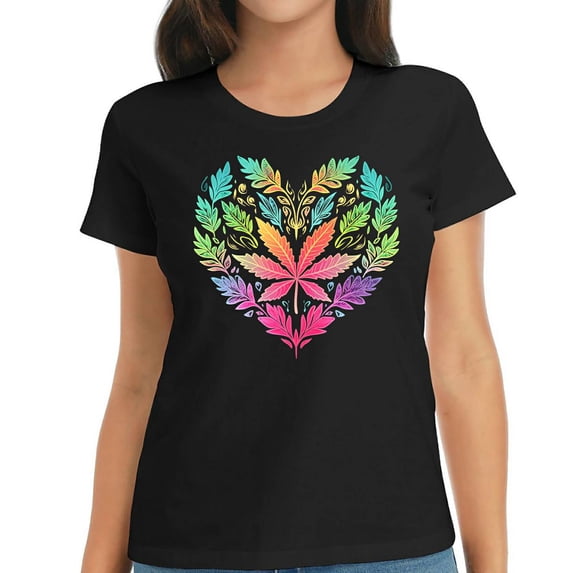 Women's Printed Round Neck T-Shirt in 90s Style