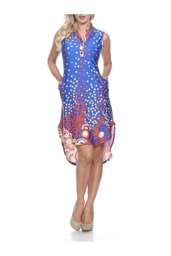 Women's Printed Shirt Dress