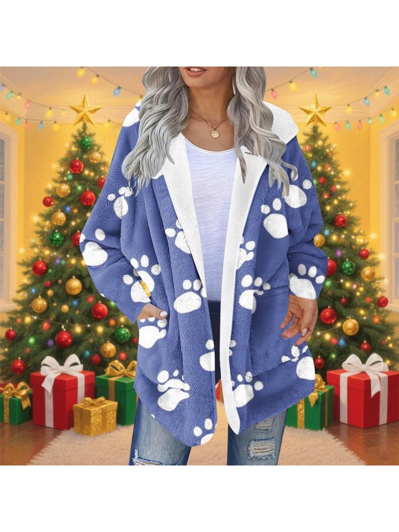 Women's Printed Shoulder-Down Pullover Jacket Long Sleeve Round-Neck Casual Top - Lightweight Polyester Fashion Outerwear for Weekend Strolls and Coffee Shop Lounging