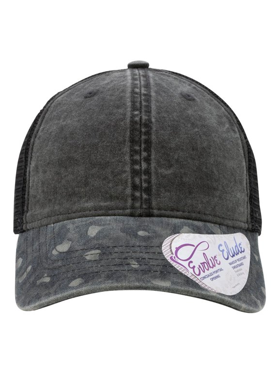 Women's Printed Visor with Mesh Back Cap