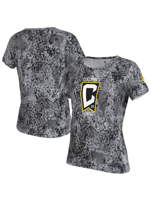 Women's ProSphere Black Columbus Crew Cagelock T-Shirt