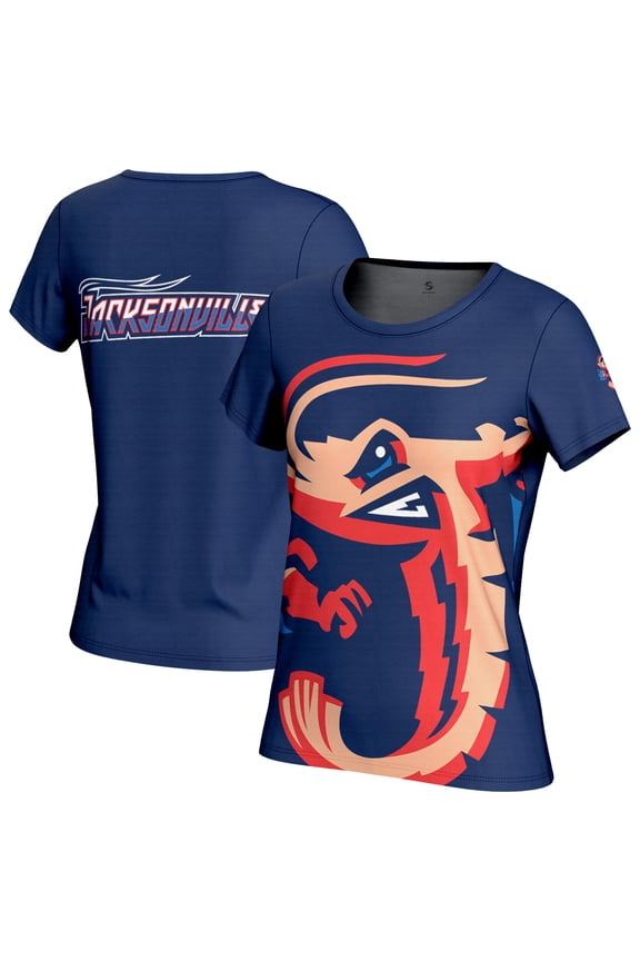 Women's ProSphere Blue Jacksonville Jumbo Shrimp Lightweight T-Shirt