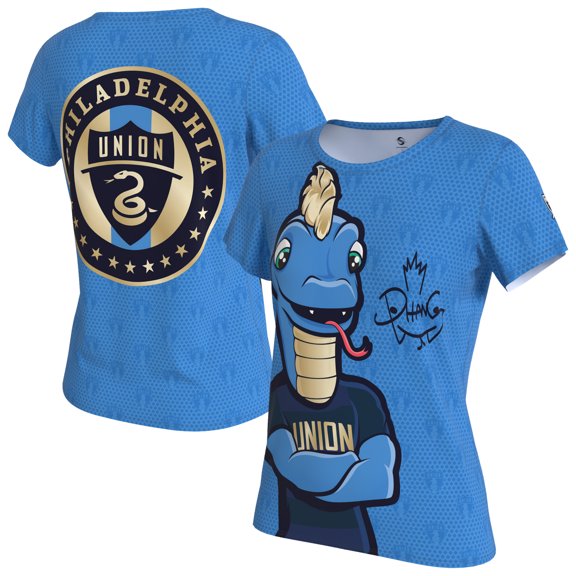 Women's ProSphere Blue Philadelphia Union Logo T-Shirt