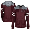 thumbnail image 1 of Women's ProSphere Maroon Holy Cross Saints Full-Zip Hoodie, 1 of 3
