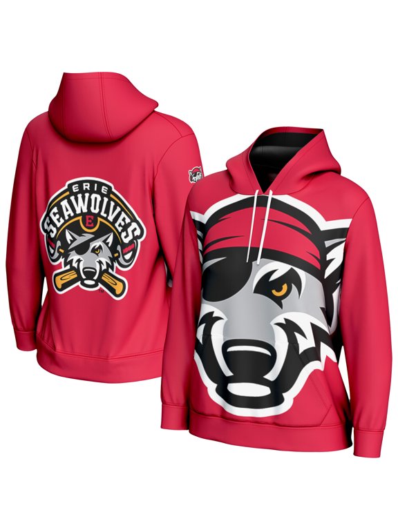 Women's ProSphere Red Erie SeaWolves Hoodie