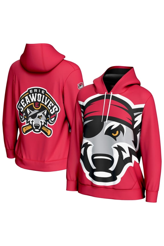 Women's ProSphere Red Erie SeaWolves Hoodie