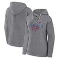 thumbnail image 1 of Women's Profile Heather Gray Chicago Cubs Plus Size Pullover Hoodie, 1 of 3