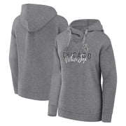 Womens Profile Heather Gray Chicago White Sox Plus Size Pullover Hoodie