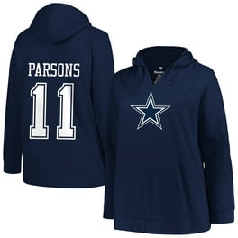 Men s Fanatics Micah Parsons Navy Dallas Cowboys Big Tall Fleece Name Number Pullover Hoodie Walmart