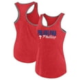 thumbnail image 1 of Women's Profile Red Philadelphia Phillies Plus Size Racerback Tank Top, 1 of 3