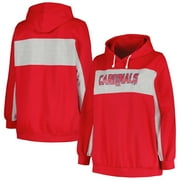 売れ筋商品|||ソフト?アズ ア?グレープ パーカー・スウェットシャツ アウター レディース Women's Red St. Louis Cardinals Plus Size Side Split Pullover Hoodie Red womens-soft-as-a-grape-red-st-