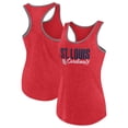 thumbnail image 1 of Women's Profile Red St. Louis Cardinals Plus Size Racerback Tank Top, 1 of 3