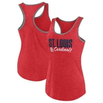 Women's Profile Red St. Louis Cardinals Plus Size Racerback Tank Top