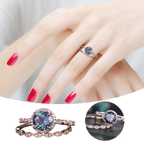 Women's Promise Wedding Ring Elegant Band Created for Her Timeless and Commitment