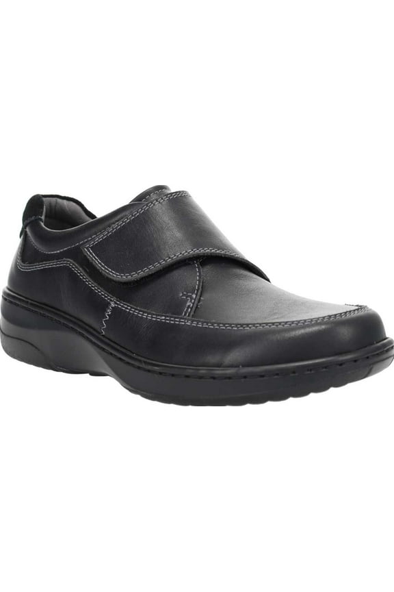 Women's Propet Gilda Sneaker Black Full Grain Leather