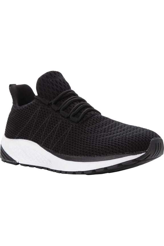 Tour Knit WAA112M Women's Athletic Shoe: 7 Narrow (AA) Black Lace Up