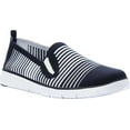 thumbnail image 1 of Women's Propet Travel Fit Slip On Sneaker Navy/White Knit Mesh 9.5 D, 1 of 6