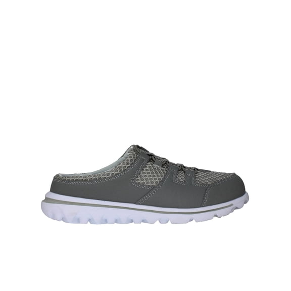 Propet TravelActiv Slide Grey / White  WAT011MGRYX Women's Size 7.5