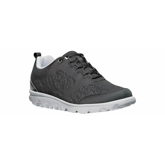 Propet TravelActiv W5102 Women's Casual Shoe: 9.5 Wide (D) Black Lace Up