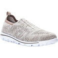 thumbnail image 1 of Women's Propet TravelActiv Stretch Sneaker Grey Knit Mesh 7.5 D, 1 of 6