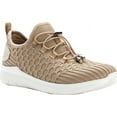 thumbnail image 1 of Women's Propet TravelBound Sneaker Taupe Knit Mesh 5 B, 1 of 2