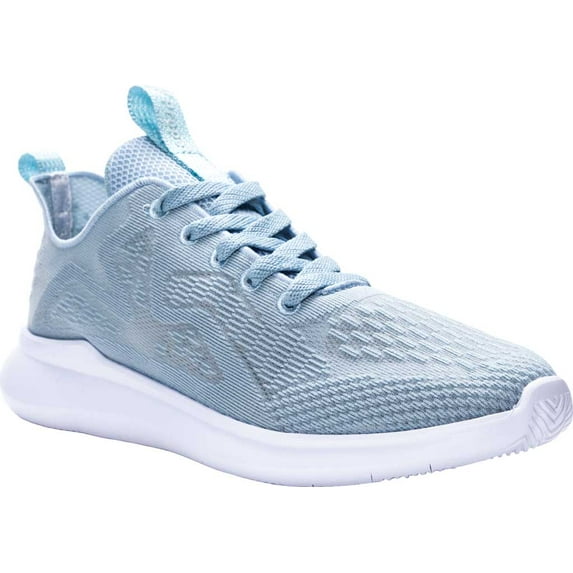 Women's Propet TravelBound Spright Sneaker Baby Blue Mesh 8 W