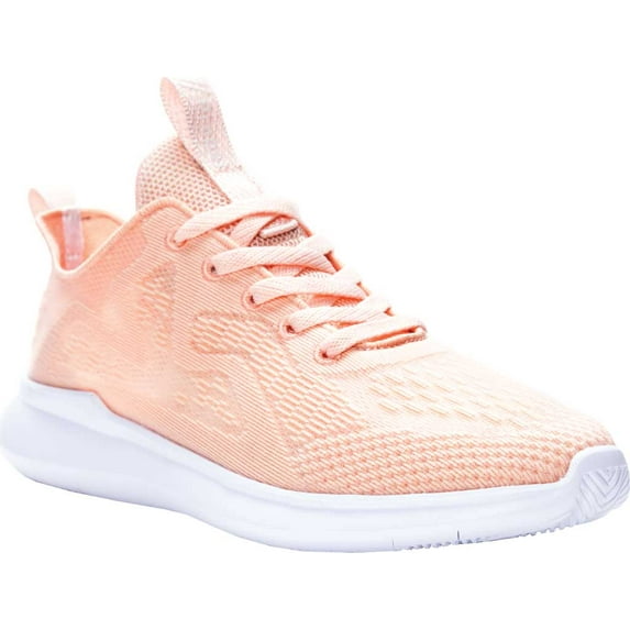 Women's Propet TravelBound Spright Sneaker Peach Mousse Mesh 8 2E