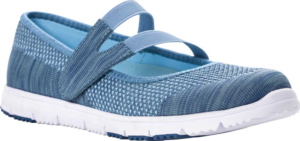 Women's Propet TravelWalker EVO Mary Jane Denim Mesh 10 D - Walmart.com