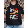 thumbnail image 1 of Women's Proud Pre-K Graduate Mom 2025 T-Shirt, 1 of 6