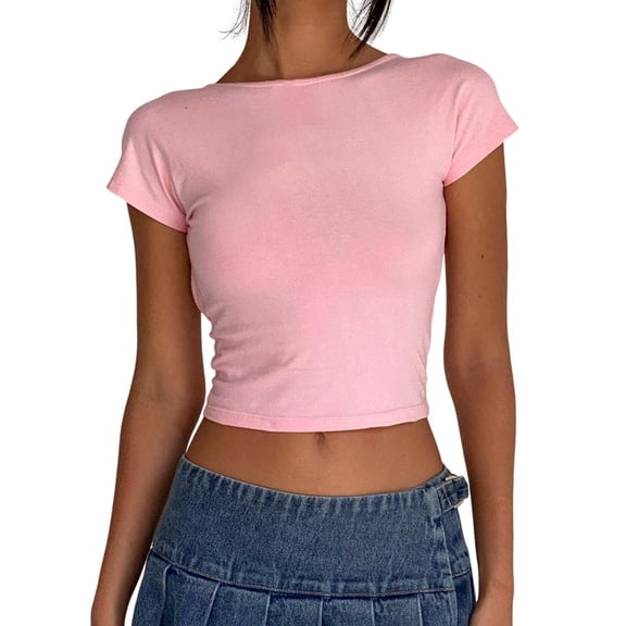 Women's Puff Short Sleeve Pleated Tunic Blouse, Rayon Polyester Elastane, Dressy Casual, for Daily Occasions