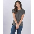 thumbnail image 1 of Boxercraft T28 Women's Puff Sleeve Tee-Granite-S, 1 of 2
