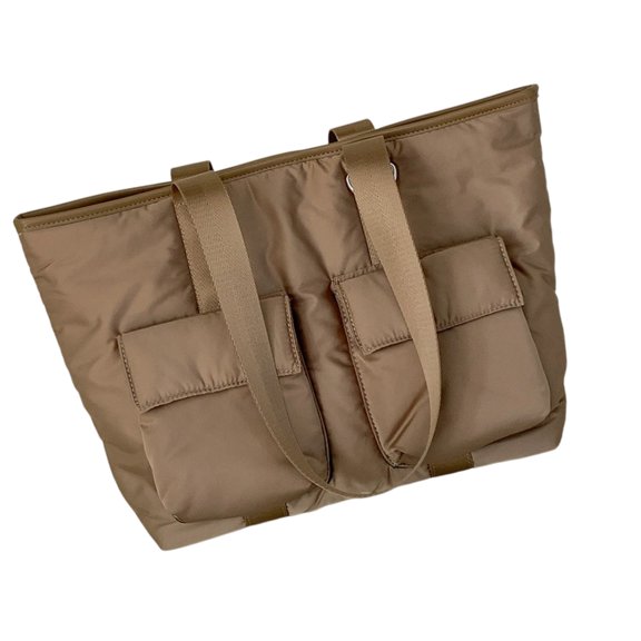 Women's Puffer Toted Bag Shopper Bag,Laptop Bags,Lightweight Shoulder Bags Handbags For Work,Travel,Shopping,School Gym