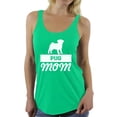 thumbnail image 1 of Women's Pug Mom Graphic Racerback Tank Tops Pug Dog Lover, 1 of 4