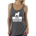 thumbnail image 1 of Women's Pug Mom Graphic Racerback Tank Tops Pug Dog Lover, 1 of 4