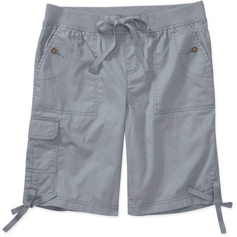 【oan】Diago Cargo Bermuda Pants Women's Pull On Cargo Shorts - Walmart.com