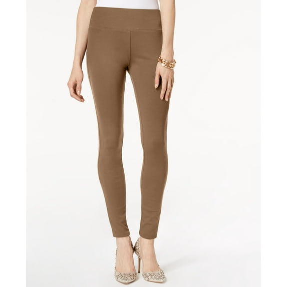 Women's Pull-On Ponte Pants Salty Nut 8