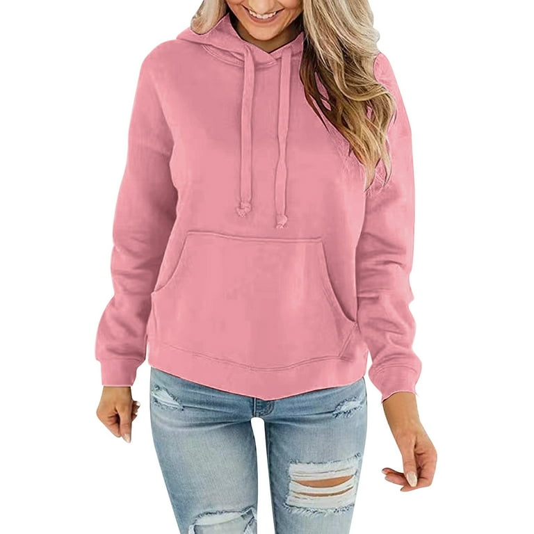 Solid Color Hooded Drawstring Sweatshirt Solid Color Hooded Drawstring Sweatshirt