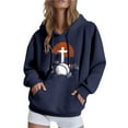 thumbnail image 1 of Women's Pullover Hoodie Print Long Sleeve Graphic Casual Fall and Winter Sweatshirt With Pocket, 1 of 5