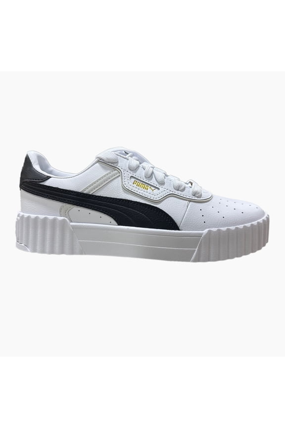 Women's Puma Carina 3.0 Luxe Puma White/Puma Black (400724 03) - 7