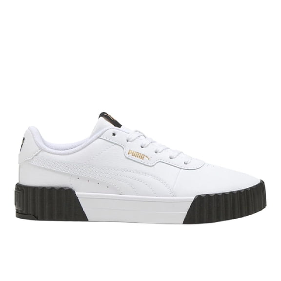 Women's Puma Carina 3.0 Puma White/Puma Gold-Black (400365 09) - 7