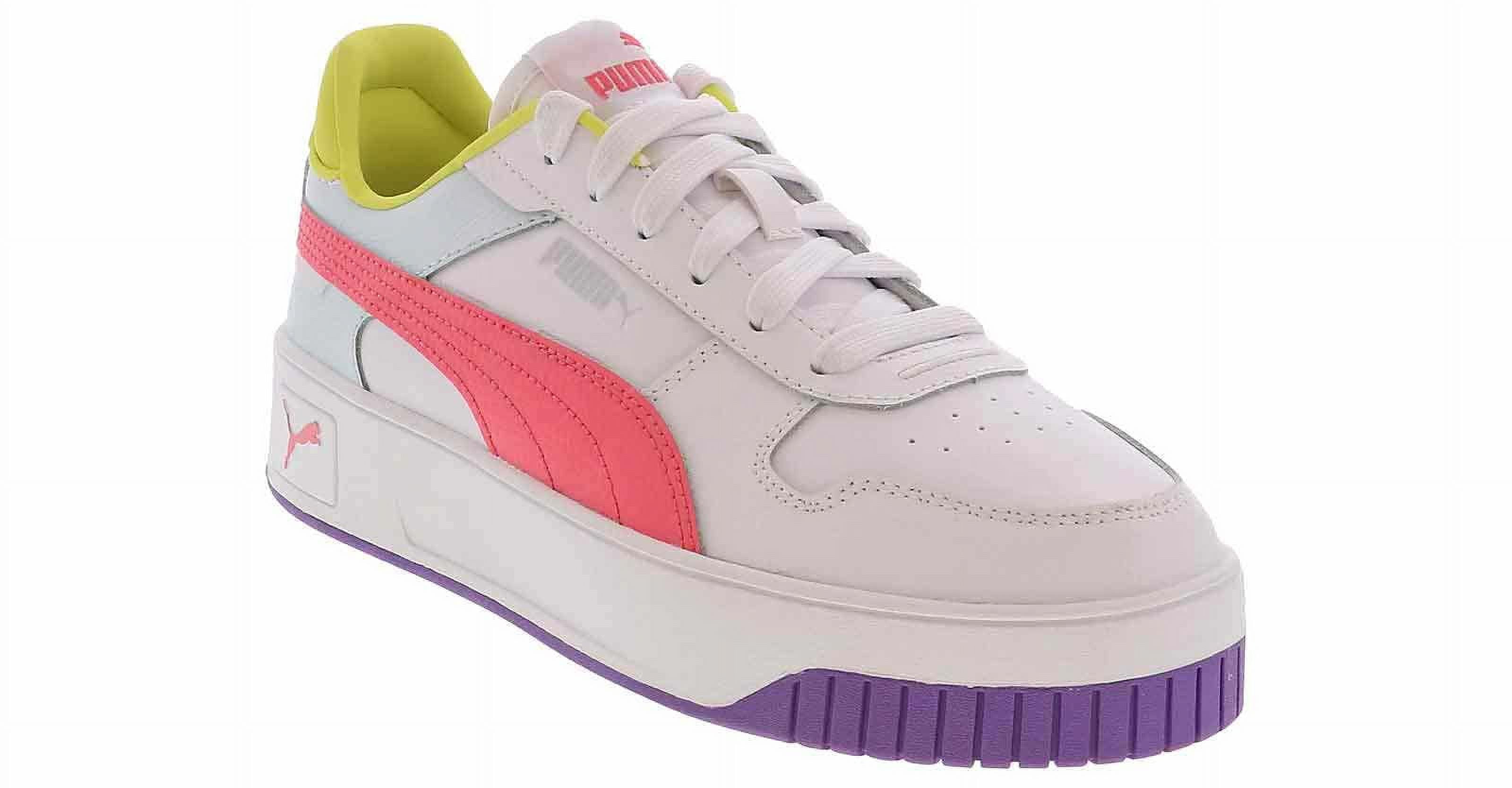 Women's Puma Carina Street White/Turquoise Surf-Silver (389390 21) - 9