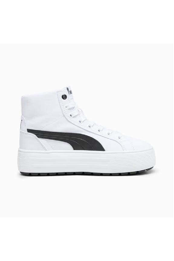 Women's Puma Kaia Mid 2.0 Puma White-Puma Black (392325 01) - 11