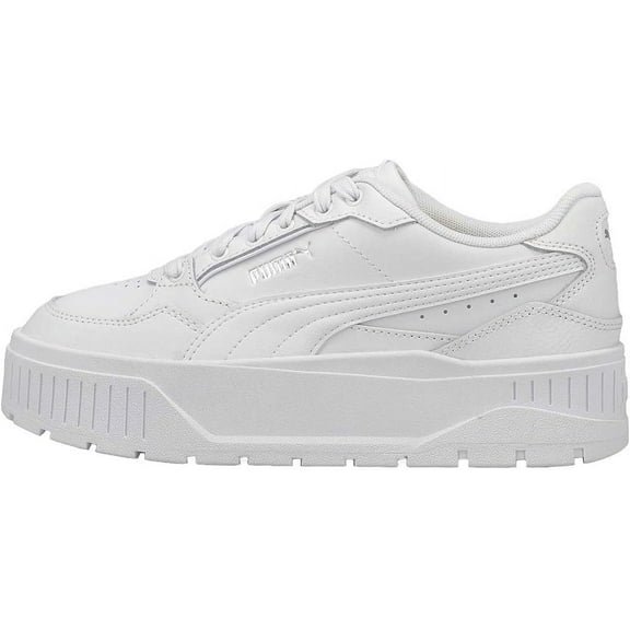 Women's Puma Karmen II Idol Puma White-Puma White-Silver (397461 02) - 11