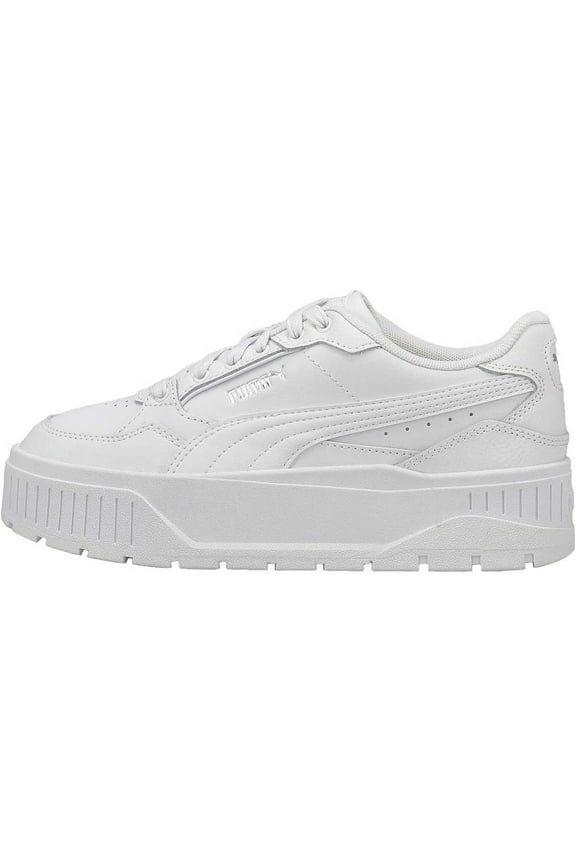 Women's Puma Karmen II Idol Puma White-Puma White-Silver (397461 02) - 11