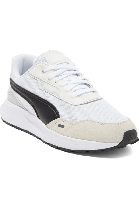 Women's Puma Runtamed Plus White/Black/Frosted Ivory (391250 02) - 6