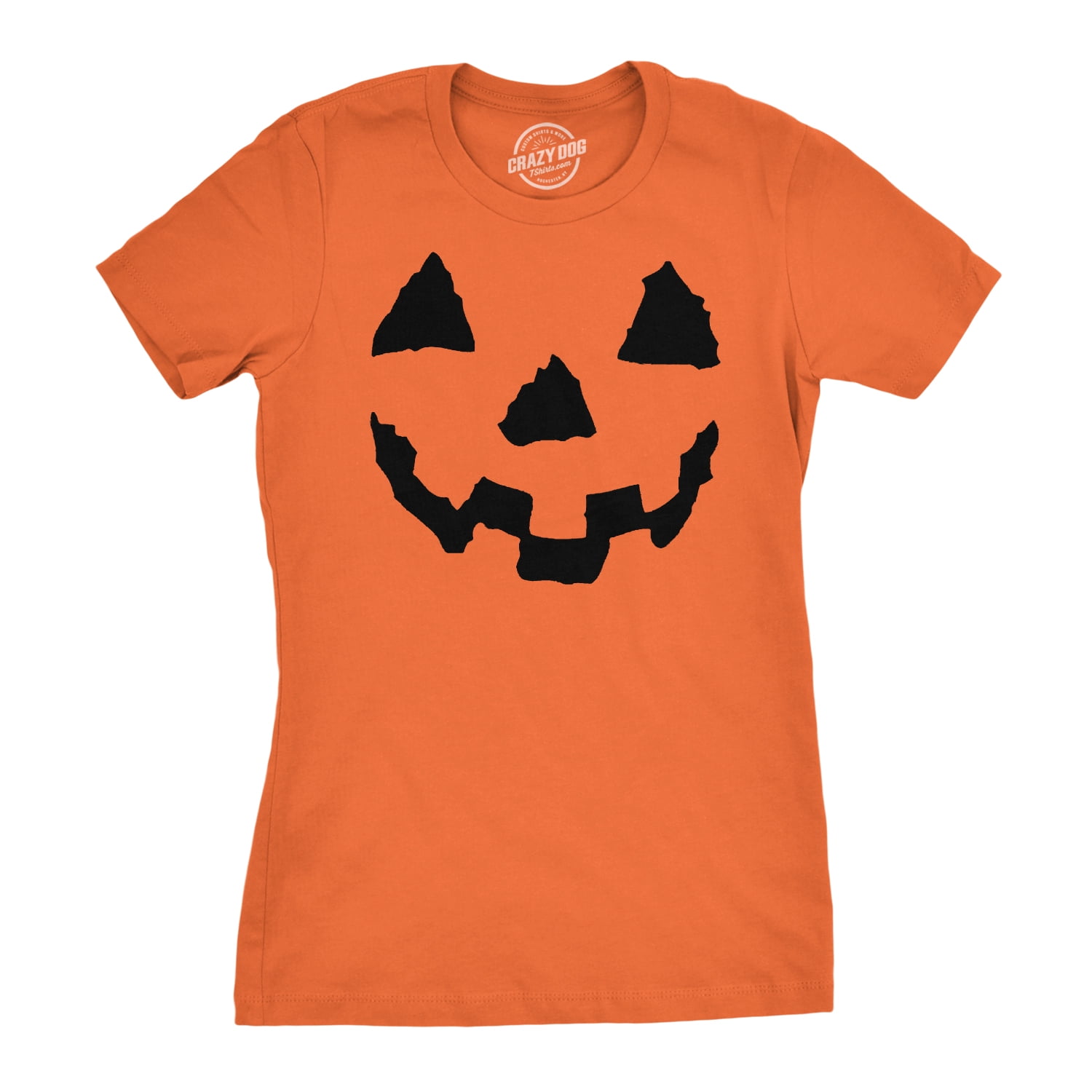 Hilarious Pumpkin Design Tee: 100% Cotton Halloween Shirt