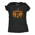 thumbnail image 1 of Women's Pumpkin Pi T Shirt Math Shirt Pie Thanksgiving Tee for Women Womens Graphic Tees, 1 of 6