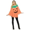 thumbnail image 1 of Women's Pumpkin Poncho Costume, 1 of 3
