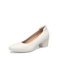 thumbnail image 1 of Women's Pumps Black Shoes Almond Toe Dress Shoes Heels Arch Support, 1 of 8