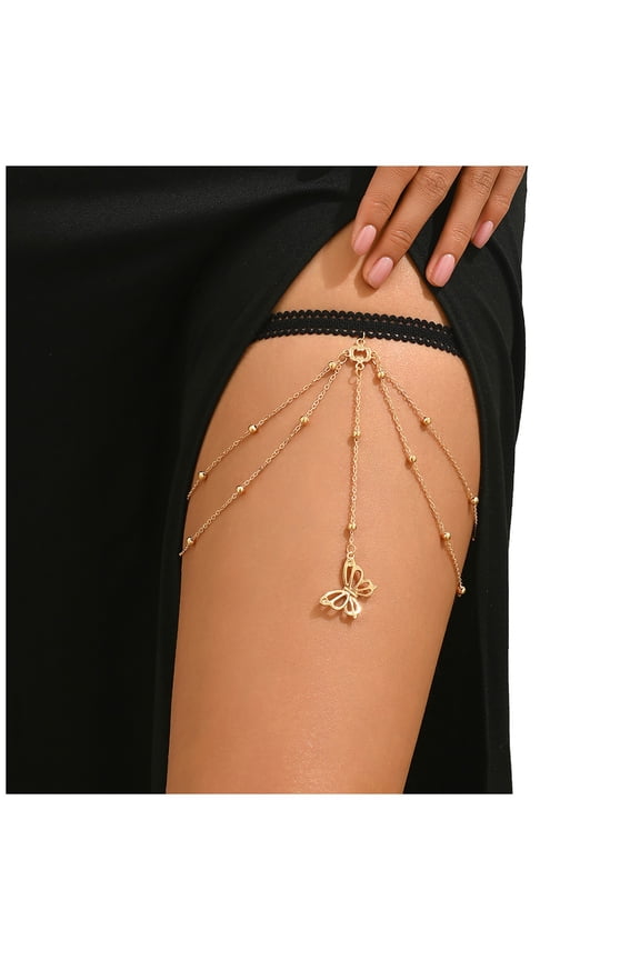 Women's Punk Lingerie Full Waist Garter Belts Set Strappy Frame Cage Rave Bras Leg Belts